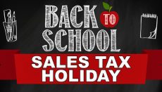 Back to School Sales Tax Holiday
