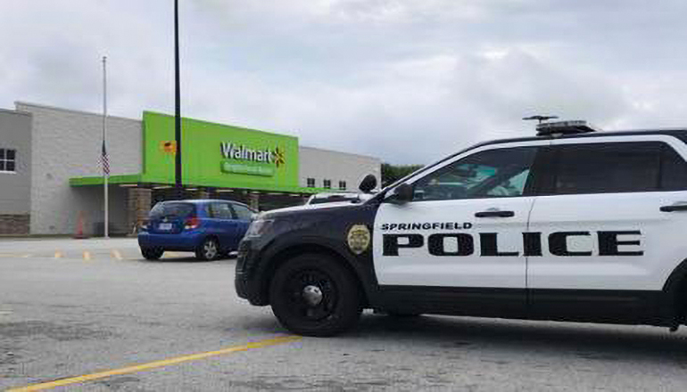 Armed man arrested at Springfield Walmart for threatening behavior, attire