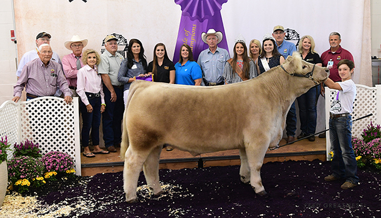 Gage Baker Sale of Champions Missouri State Fair 2019