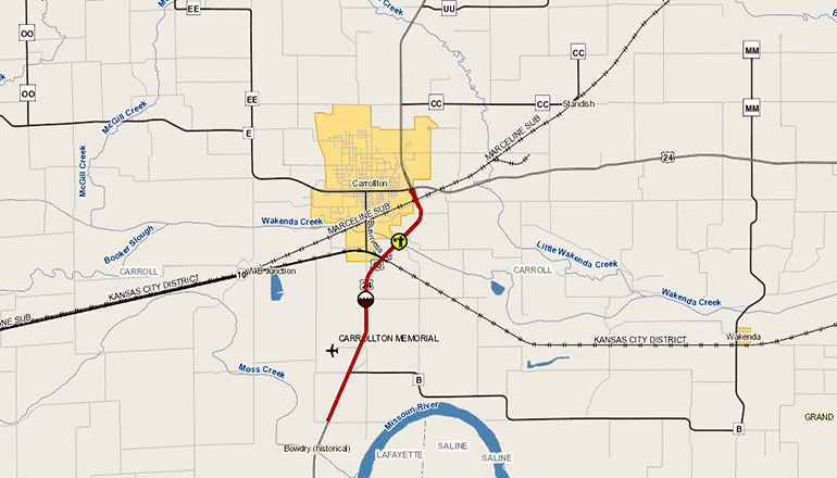 Highway 65 Closed MoDOT Map