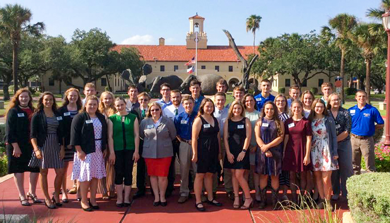 Kacie Persell attends 4-h shooting sports ambassador training