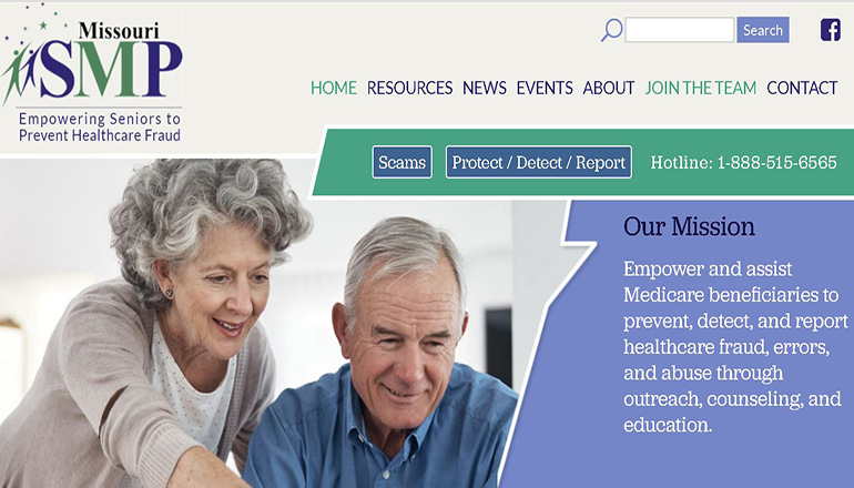 SMP or Senior Medicare Patrol website