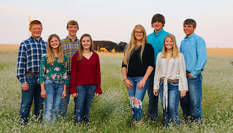 Chillicothe FFA Barnwarming Candidates 2019