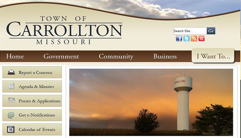 City of Carrollton website