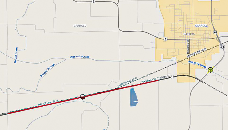Highway 10 West of Carrollton Closed due to Flooding