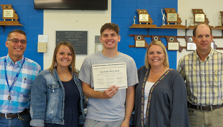 PUTNAM COUNTY RI CAREER AND TECHNICAL STUDENT OF THE MONTH