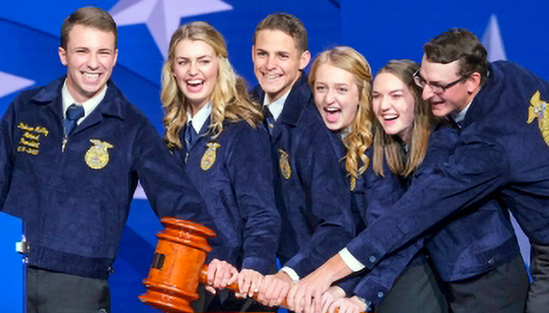 National FFA officers 2019