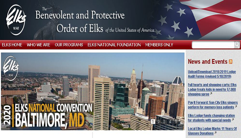 Elks Website