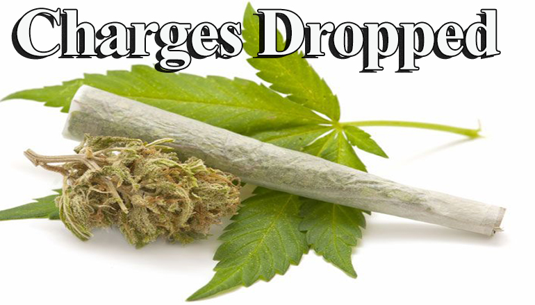 Marijuana Possession Charges Dropped