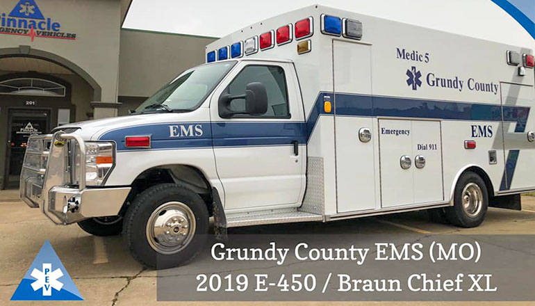 New Grundy County Ambulance