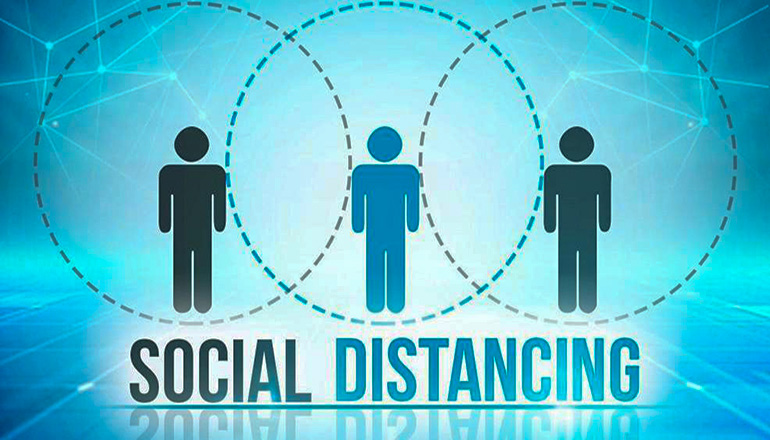 Social Distancing Graphic