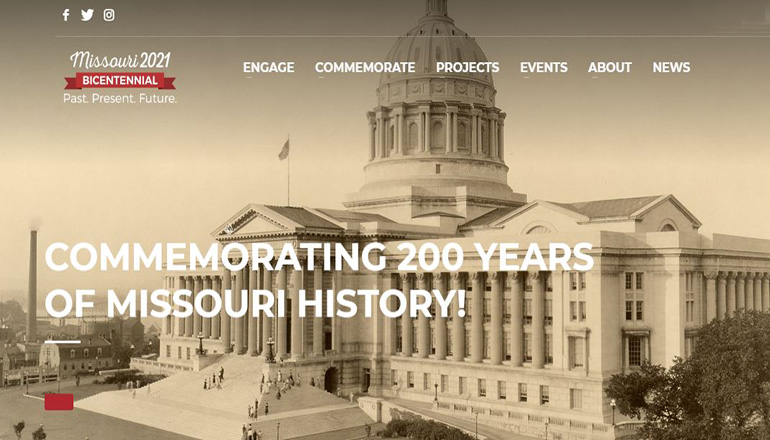 Missouri 2021 Bicentennial Website