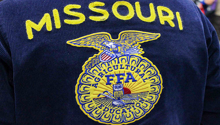 Missouri FFA Jacket with emblem