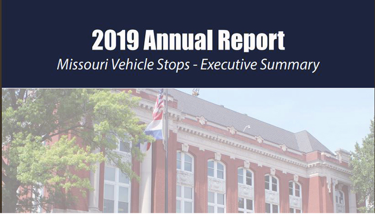 2019 Annual Vehicle Stops report