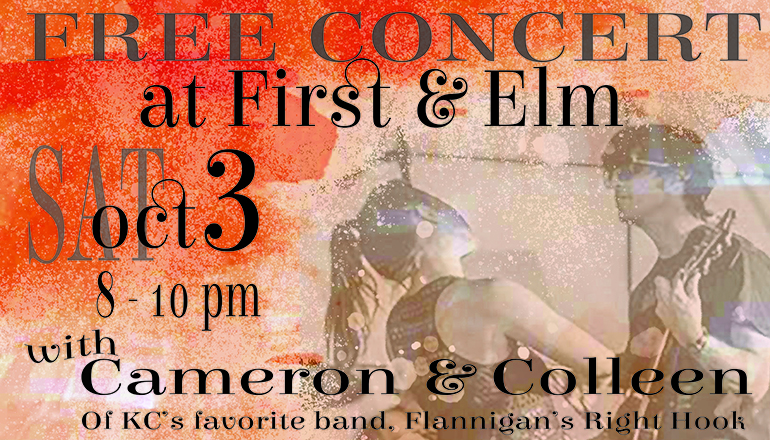Cam and Colleen Free Concert Graphic