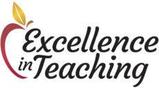 Excellence in Teaching Award News Graphic