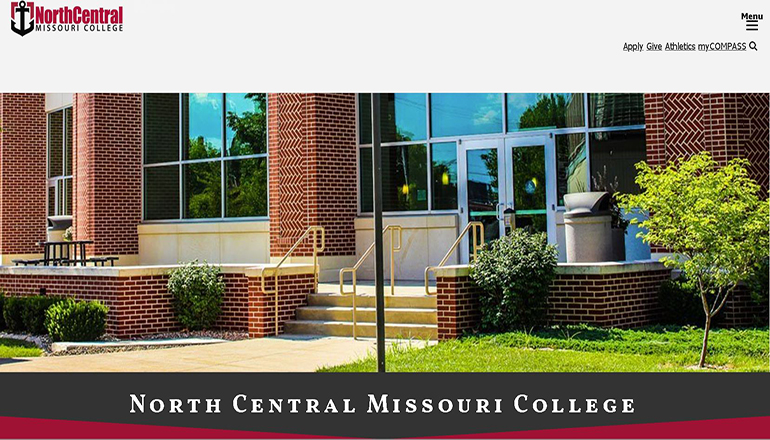 North Central Missouri College Website V1 (NCMC)