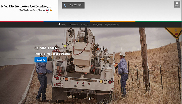 NW Electric Cooperative in Cameron Website