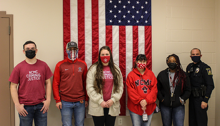 Criminal Justice Students Visit Trenton PD