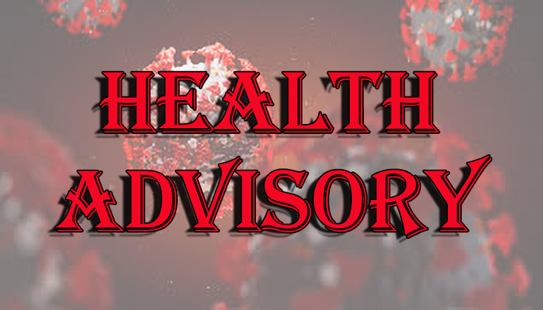 Health Advisory