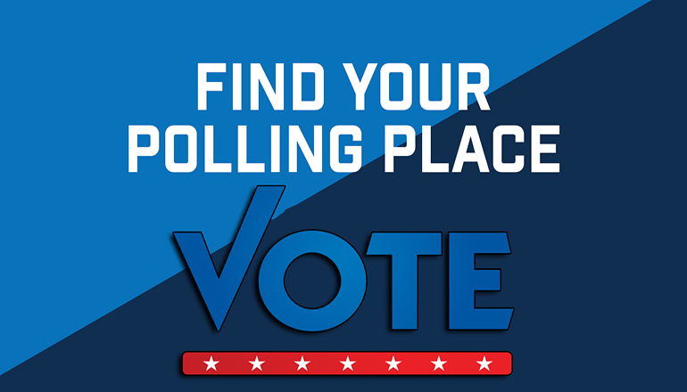 Polling Place Vote Graphic by Randall Mann