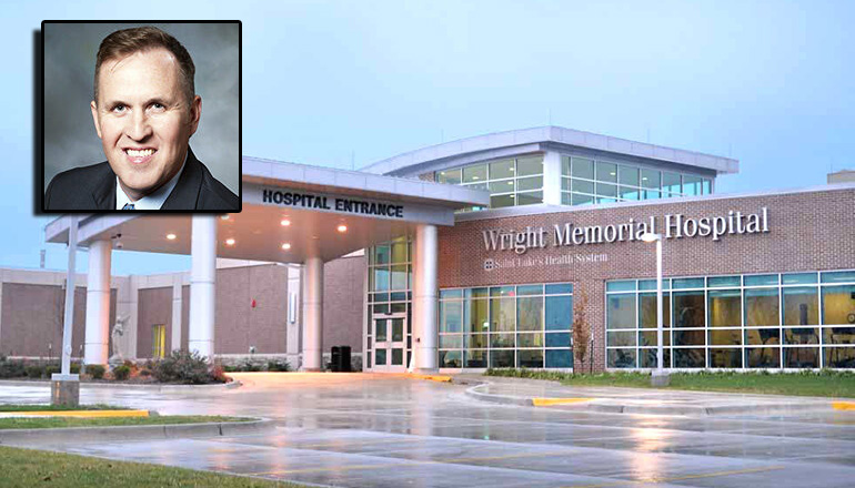 Steve Schieber on Wright Memorial Background