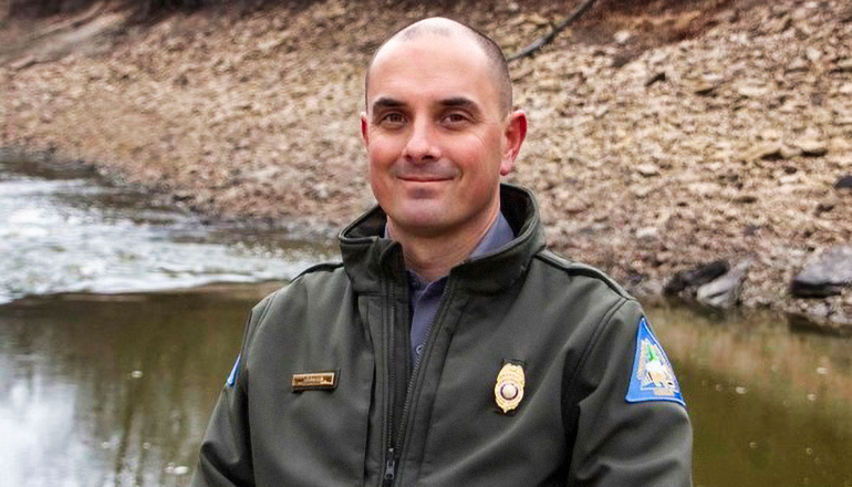 Cpl. Aaron Post Conservation Agent of the Year (2020)