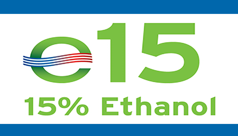 Ethanol or E-15 logo
