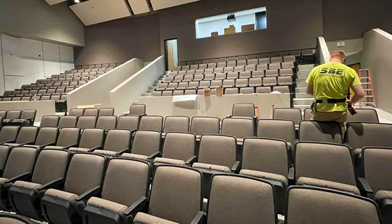 Upper Level Seats in THS Performing Arts Center