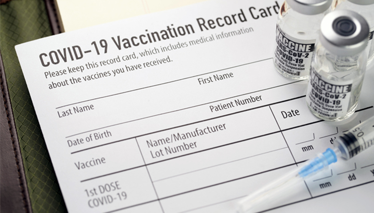 COVID-19 vaccination record