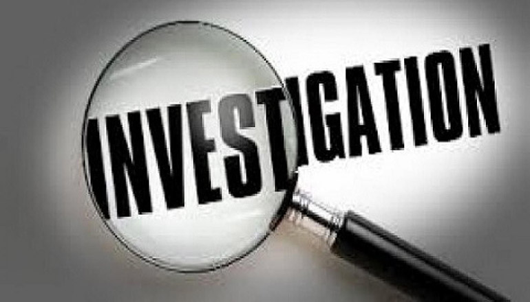 Investigation with magnifying glass