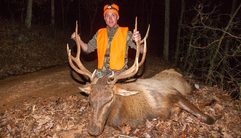 Joe Benthall of Mount Vernon was the first of five Missouri hunters to harvest an elk in Missouri.