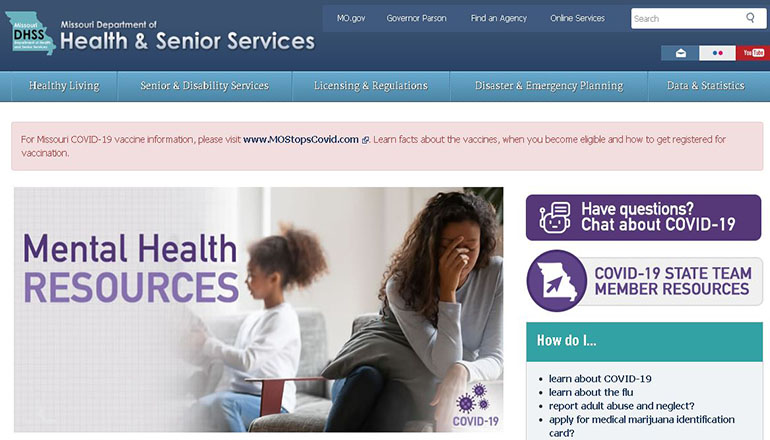 Missouri Department of Health and Senior Services