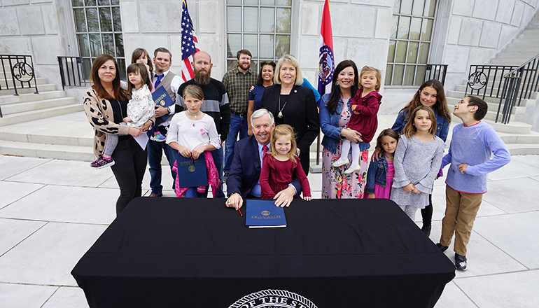 Governor Parson Signs House Bills 429 and 430