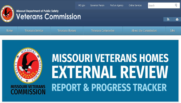 Missouri Veterans Commission website