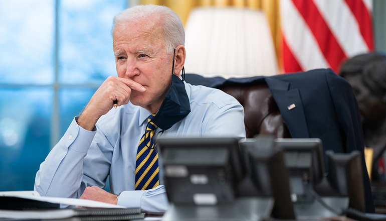 President Joe BIden (Official White House photo by Lawrence Jackson)