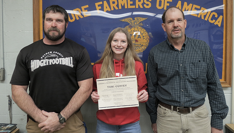 Tori Guffey Putnam County Tech SOTM