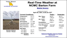 Weather Equipment at NCMC Barton Farm Campus