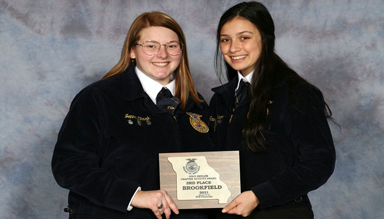 Brookfield FFA Top Chapter 2021