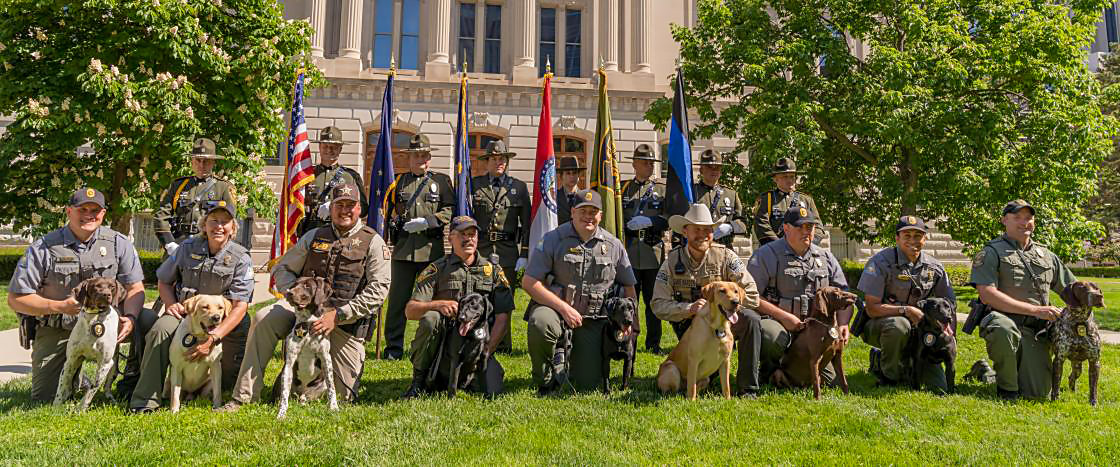 MDC Canine Unit Graduation photo