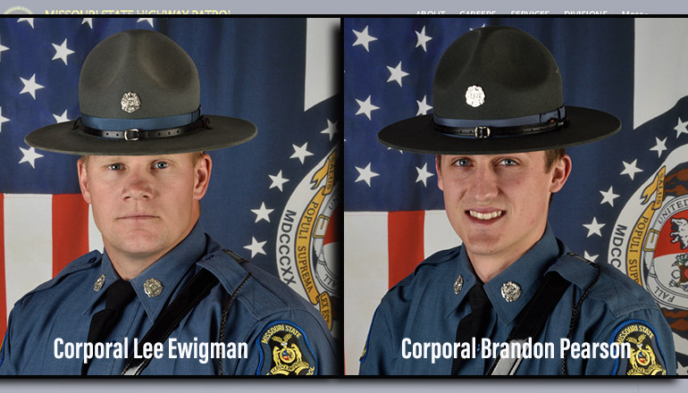 MSHP Ewigman and Pearson promoted to Corporal