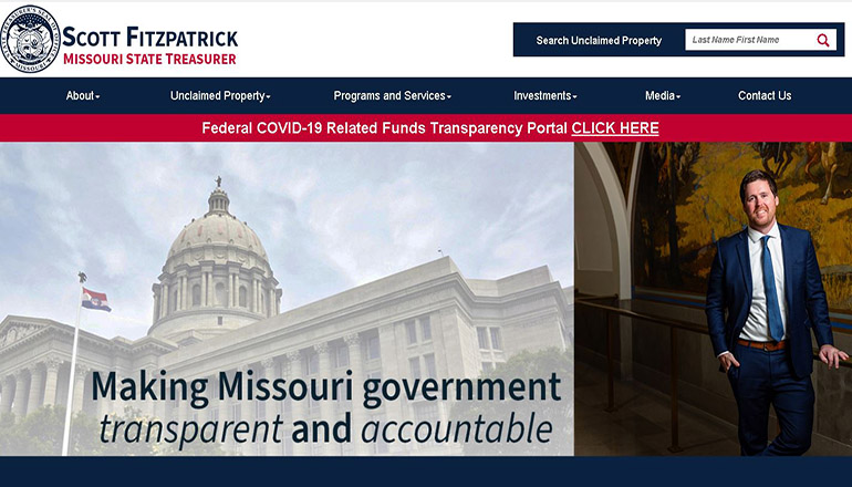 Missouri State Treasurer website
