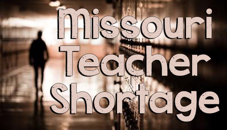 Missouri Teacher Shortage News Graphic