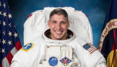 NASA SpaceX photo of Michael Hopkins