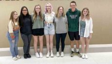 THS Student Council Officers for 2021-2022