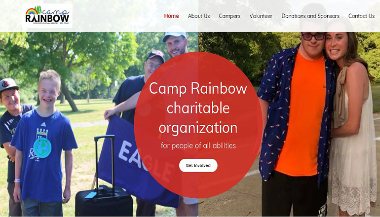 Camp Rainbow Website