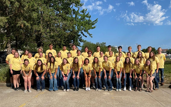 Incoming seniors participate in FFA Hype Academy