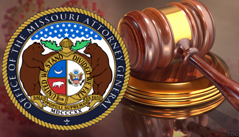 Missouri Attorney General Seal and Gavel