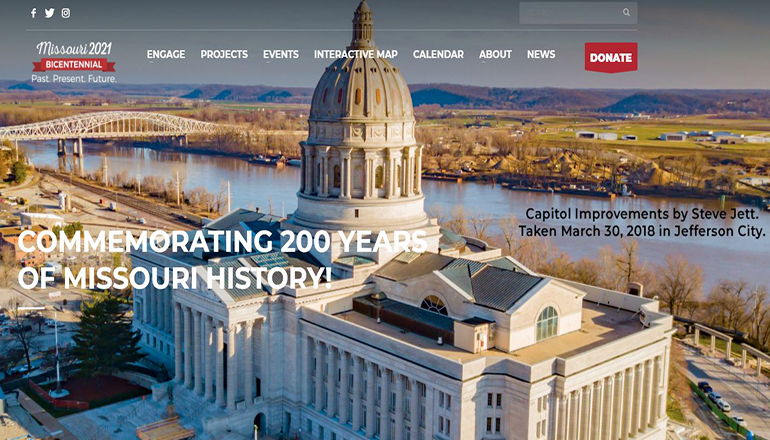 Missouri Bicentennial Website