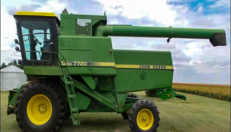 Stolen Combine in Caldwell County June 2021